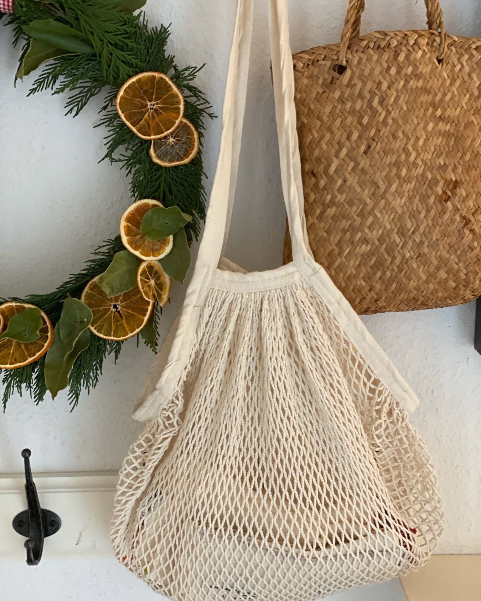 Knitted Organic Cotton Shopping Bag